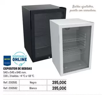 Oferta de Blanco - Expositor De Bebidas por 395€ en Makro