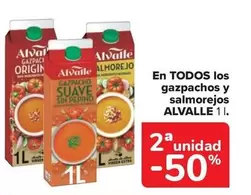 Oferta de Alvalle - En Todos Los Gazpachos Y Salmorejos en Carrefour Market