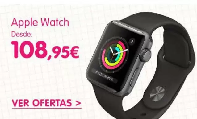 Oferta de Apple - Watch por 108,95€ en Cash Converters