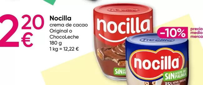 Oferta de Nocilla - Crema De Cacao Original O Chocoleche por 2,2€ en Pepco