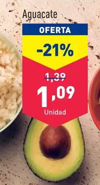 Oferta de Aguacate por 1,09€ en ALDI