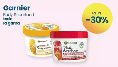 Oferta de Garnier - Body Superfood Toda La Gama en Clarel