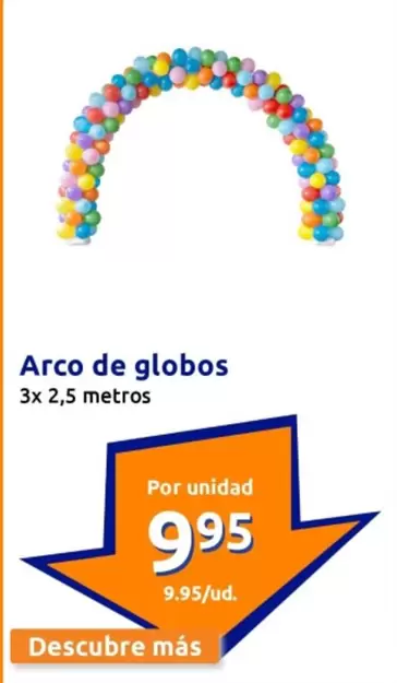 Oferta de Arco De Globos por 9,95€ en Action