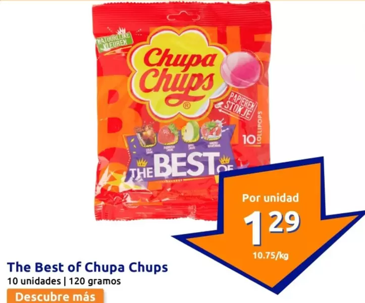 Oferta de Chupa Chups - The Best Of por 1,29€ en Action