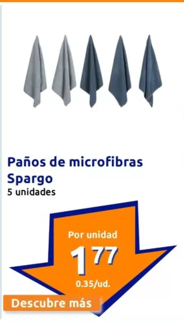 Oferta de Spargo - Panos De Microfibras por 1,77€ en Action