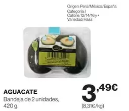 Oferta de Origen - Aguacate por 3,49€ en El Corte Inglés