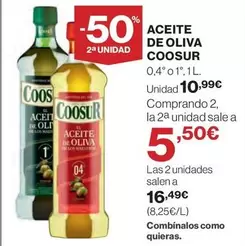 Oferta de Coosur - Aceite De Oliva por 10,99€ en El Corte Inglés