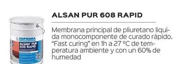 Oferta de Alsan Pur - 608 Rapid en Isolana