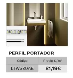 Oferta de Perfil Portador por 21,19€ en Isolana