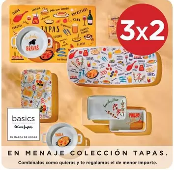 Oferta de En Menaje Colección Tapas en Hipercor