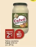 Oferta de Calvé - Salsa Casolana por 2€ en Supermercados Charter