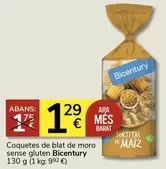 Oferta de Bicentury - Coquetes De Blat De Moro Sense Gluten por 1,29€ en Supermercados Charter