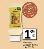 Oferta de Consum - Maionesa por 1,39€ en Supermercados Charter