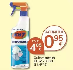 Oferta de KH-7 - Quitamanchas por 4,85€ en Consum