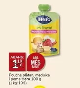 Oferta de Hero - Pouche Platan, Maduixa I Poma por 1€ en Consum