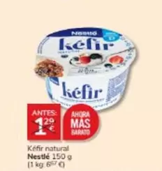 Oferta de Nestlé - Kéfir Natural por 1€ en Consum