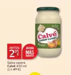 Oferta de Calvé - Salsa Casera por 2€ en Consum