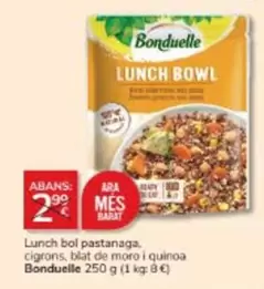 Oferta de Bonduelle - Lunch Bol Pastanaga por 2€ en Consum