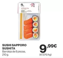 Oferta de Sushita - Sushi Sapporo por 9,99€ en Supercor Exprés