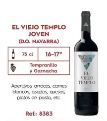 Oferta de El Viejo Templo - Joven (D.O. Navarra) en Makro