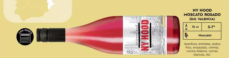 Oferta de Ny Hood - My Hood Moscato O Rosado en Makro