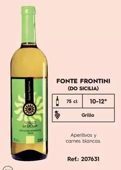 Oferta de Sicilia - Fonte frontini - Fonte Frontini en Makro