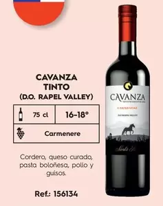 Oferta de Cavanza -  Tinto en Makro