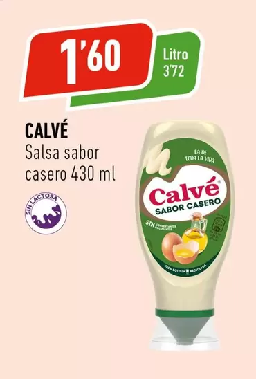 Oferta de Calvé - Salsa Sabor Casero por 1,6€ en Supermercados Deza