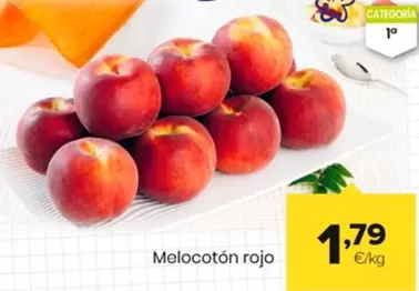 Oferta de Melocoton Rojo por 1,79€ en Autoservicios Familia