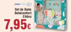 Oferta de Elidou - Set De Bano Bebé Confort por 7,95€ en Froiz