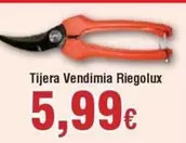 Oferta de Tijera Vendimia Riegolux por 5,99€ en Froiz