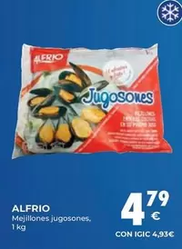 Oferta de Alfrio - Mejillones Jugosones por 4,79€ en CashDiplo