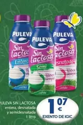 Oferta de Puleva - Sin Lactosa por 1,07€ en CashDiplo