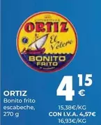 Oferta de Ortiz - Bonito Frito Escabeche por 4,15€ en CashDiplo