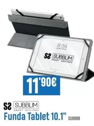 Oferta de Design - Subblim - Funda Tablet 10.1- Subbb68 por 11,9€ en Beep