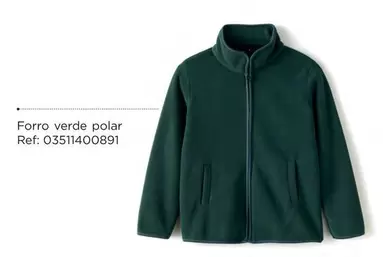 Oferta de Polar - Forro Verde en El Corte Inglés