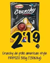 Oferta de Fripozo - Crunchy De Pollo American Style por 2,19€ en Cash Fresh