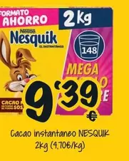 Oferta de Nesquik - Cacao Instantaneo por 9,39€ en Cash Fresh