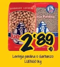 Oferta de Luengo - Lentejas Pardina O Garbanzo por 2,89€ en Cash Fresh