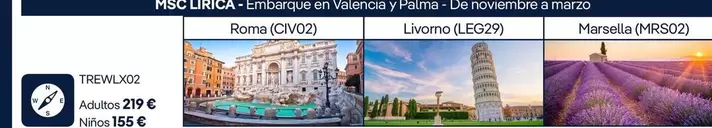 Oferta de Palma - L'irica + Embenzue En Valerica Y Palinas por 219€ en Nautalia Viajes