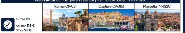 Oferta de Roma - Tremx - Rom Clvo3 por 92€ en Nautalia Viajes