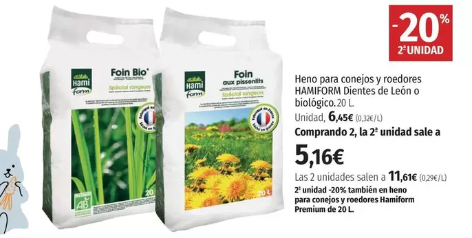 Oferta de Bio - Foin Bio por 5,16€ en El Corte Inglés