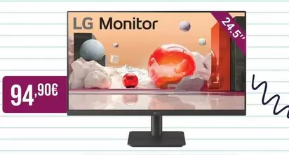 Oferta de LG - Monitor por 94,9€ en MR Micro