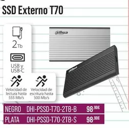 Oferta de Ssd Externo T70 por 98,9€ en MR Micro