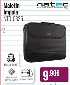 Oferta de Maletín Impala por 9,9€ en MR Micro