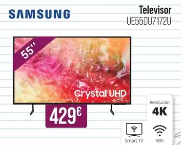 Oferta de Crystal - Samsung - Televisor por 429€ en MR Micro