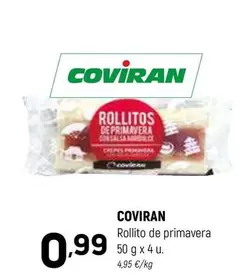 Oferta de Coviran - Rollito De Primavera por 0,99€ en Coviran