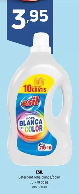 Oferta de Esil - Detergent En Pols por 3,95€ en Coviran