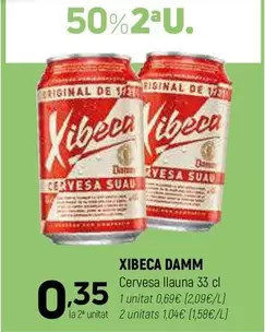 Oferta de Xibeca - Damm - por 0,69€ en Coviran