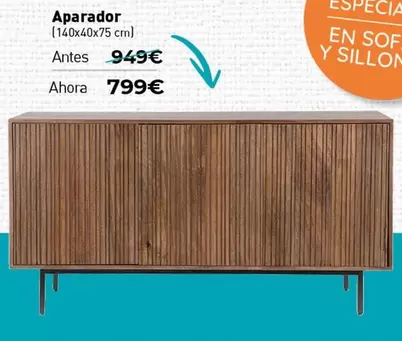 Oferta de Aparador por 799€ en WOW Málaga, Style&Home by Mubak